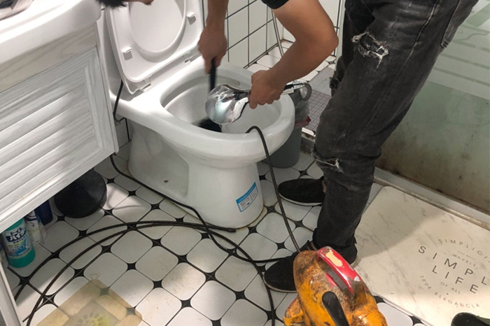 凉州疏通下水道